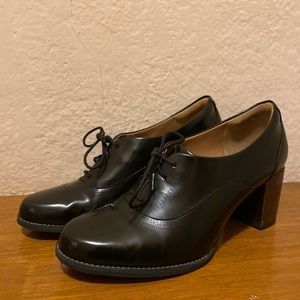 Clarks Leather Heels